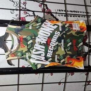 Cash‎ Money Records Camo Basketball Jersey Size Large NWT